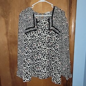 Maurices Leopard Print Women's Top